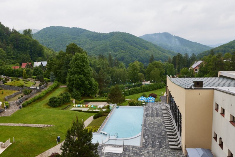 Rozľahlý pozemok Hotela Sitno ideálny pre outdoorové teambuildingy